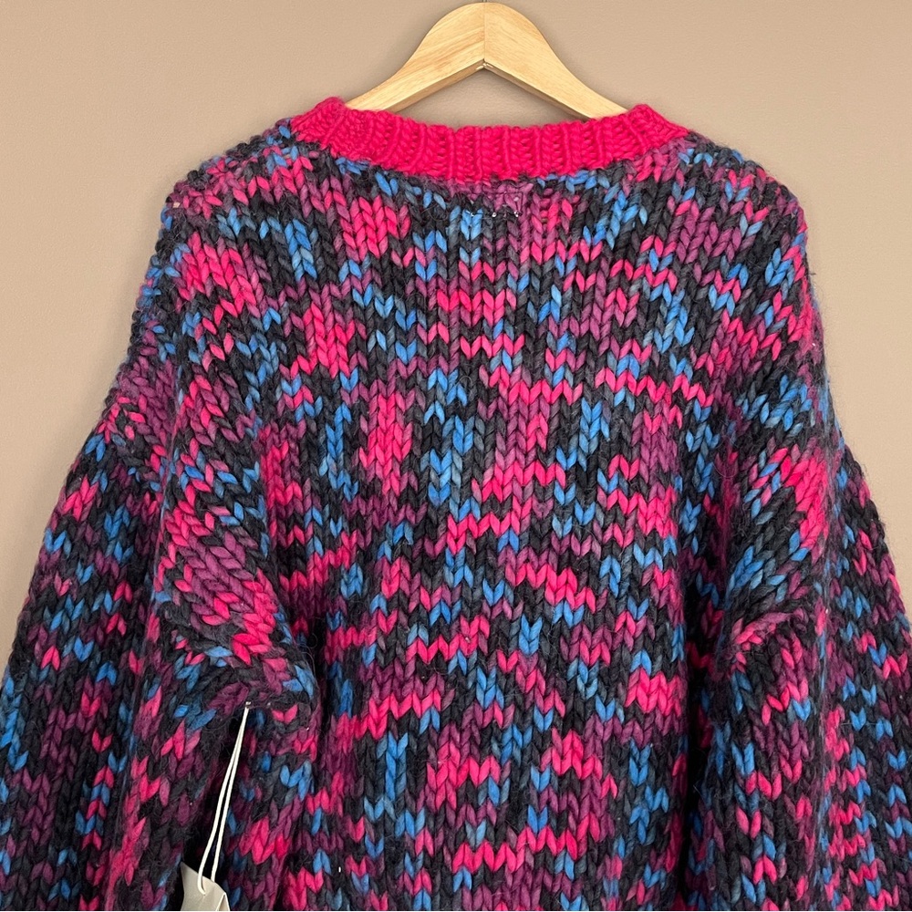 {MOTHER} The Bell Sleeve Jumper Sweater Alpaca and Wool Blend in Chunk of Chain - Picture 8 of 16